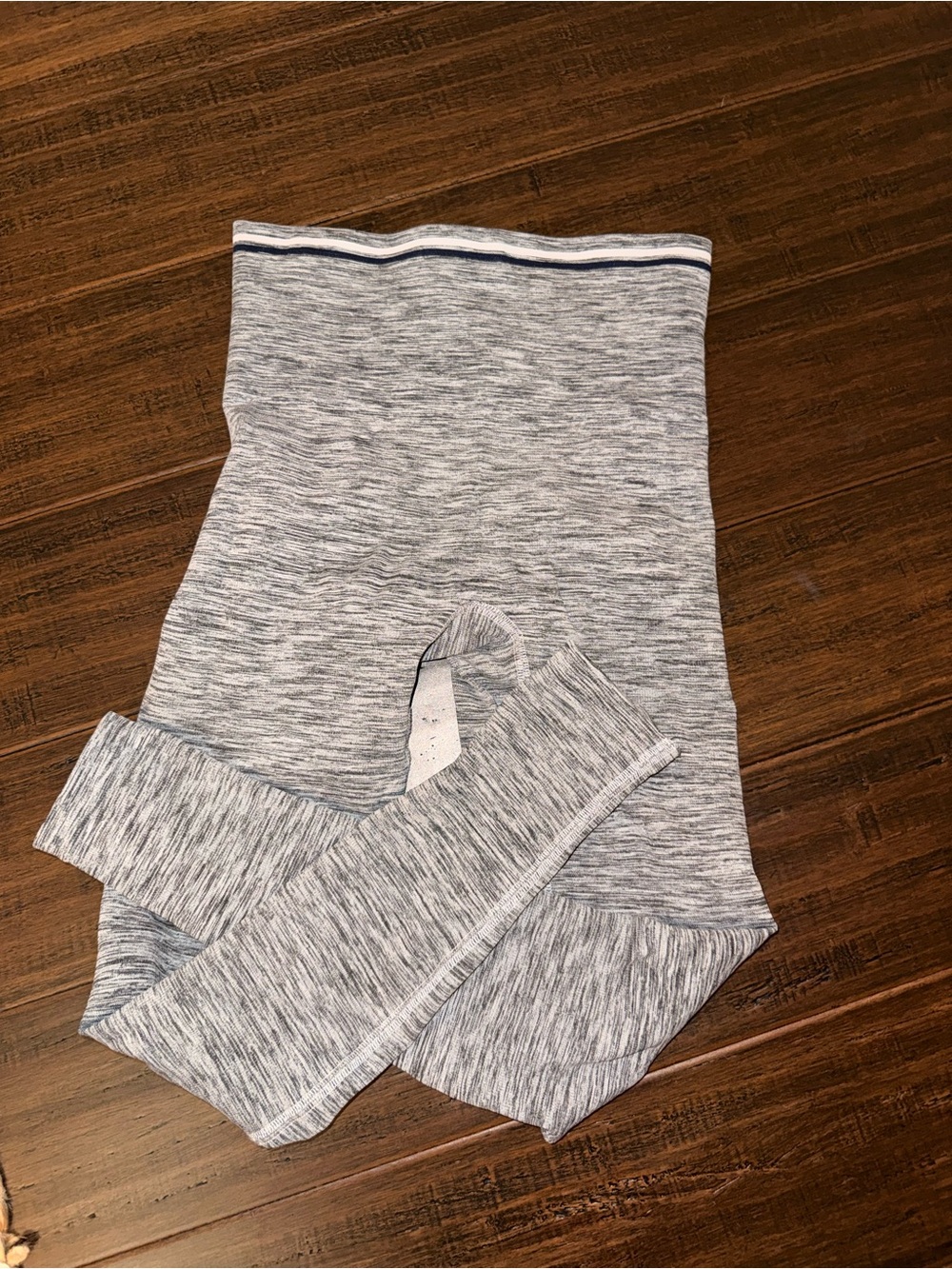 Seamless Heather Gray Leggings - Lightweight Comfort